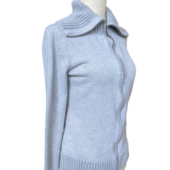 Esprit Full-Zip Shawl Collar Mid Weight Sweater Cardigan Sz Medium - Picture 5 of 7